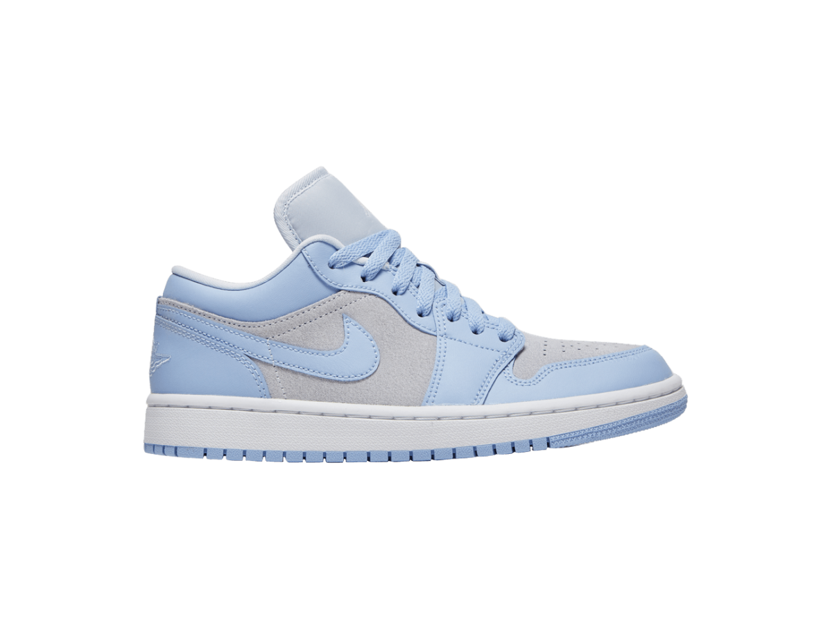 Jordan 1 Low Football Grey Aluminum (Women's)