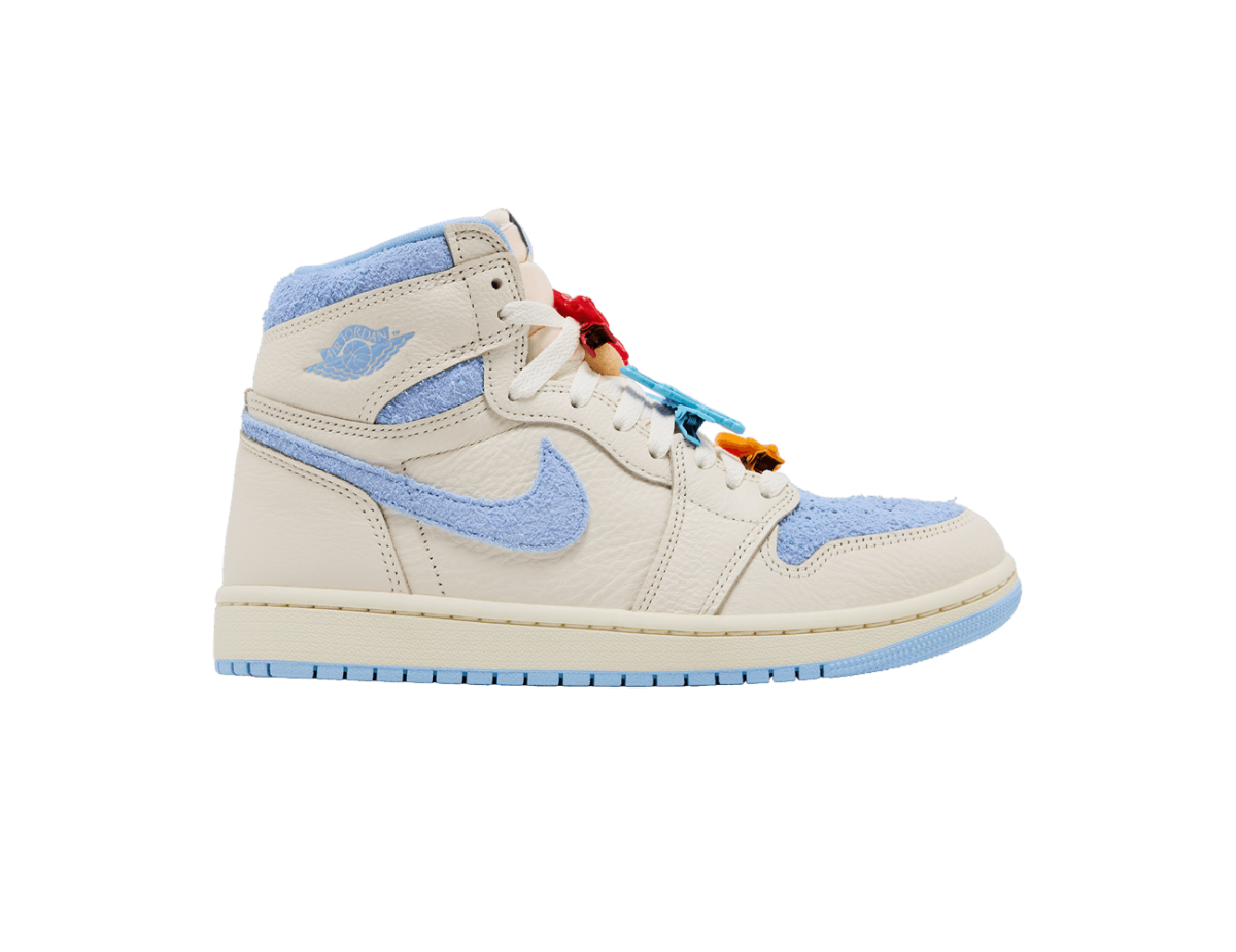 Jordan 1 Retro High OG Pale Ivory Psychic Blue (Women's)