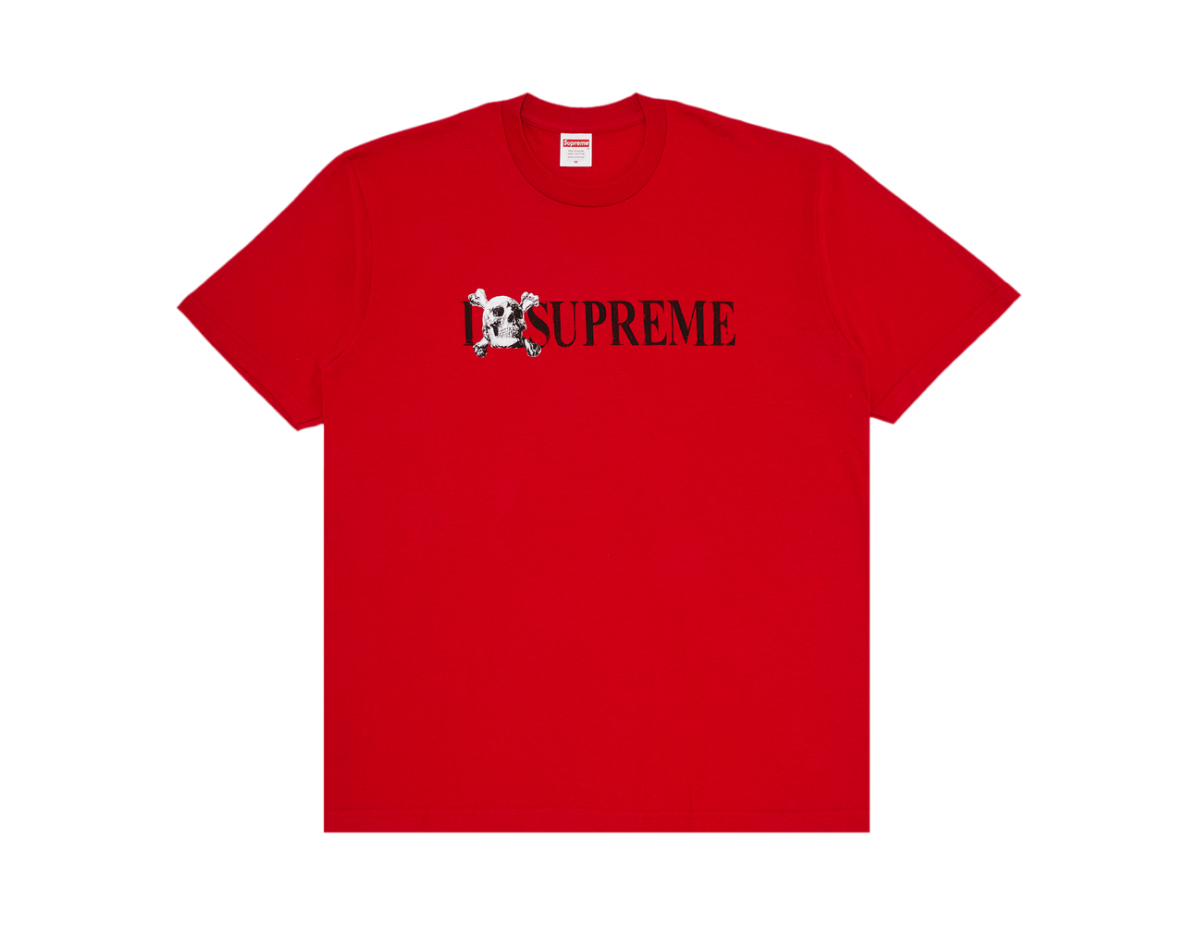 Supreme Skull Tee 'Red' Supreme Skull Tee 'Red'