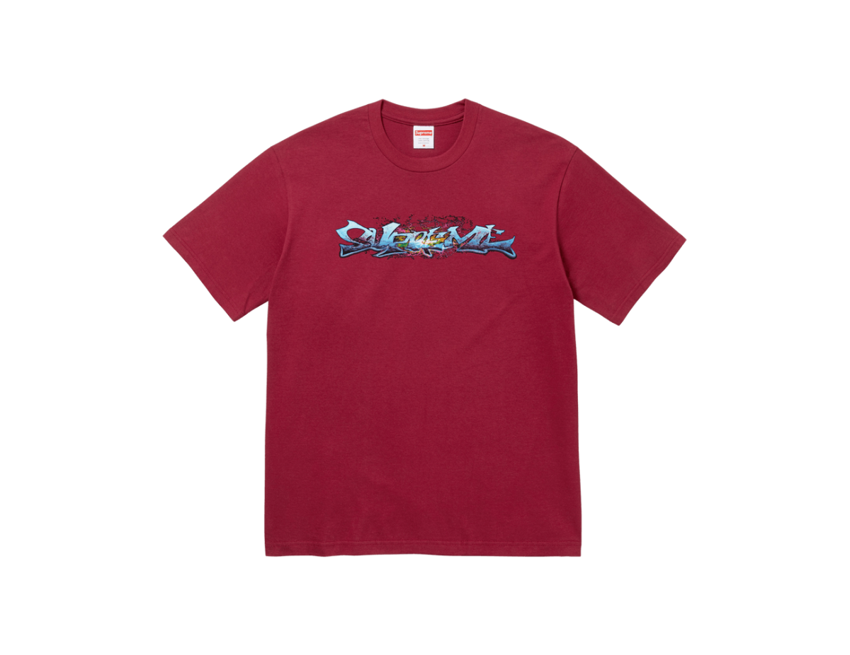 Supreme Tag Tee 'Cardinal' Supreme Tag Tee 'Cardinal'