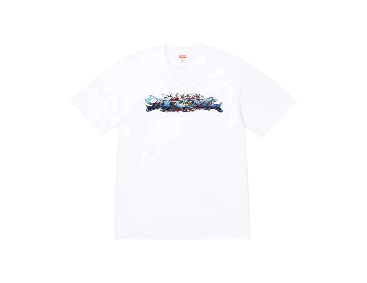 Supreme Tag Tee 'White' Supreme Tag Tee 'White'