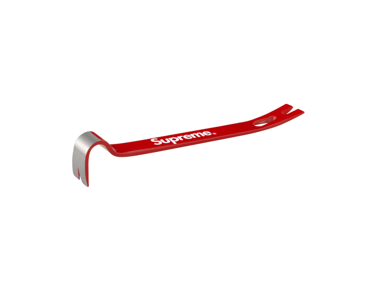 Supreme x Hultafors Tools Mini Pry Bar 'Red'