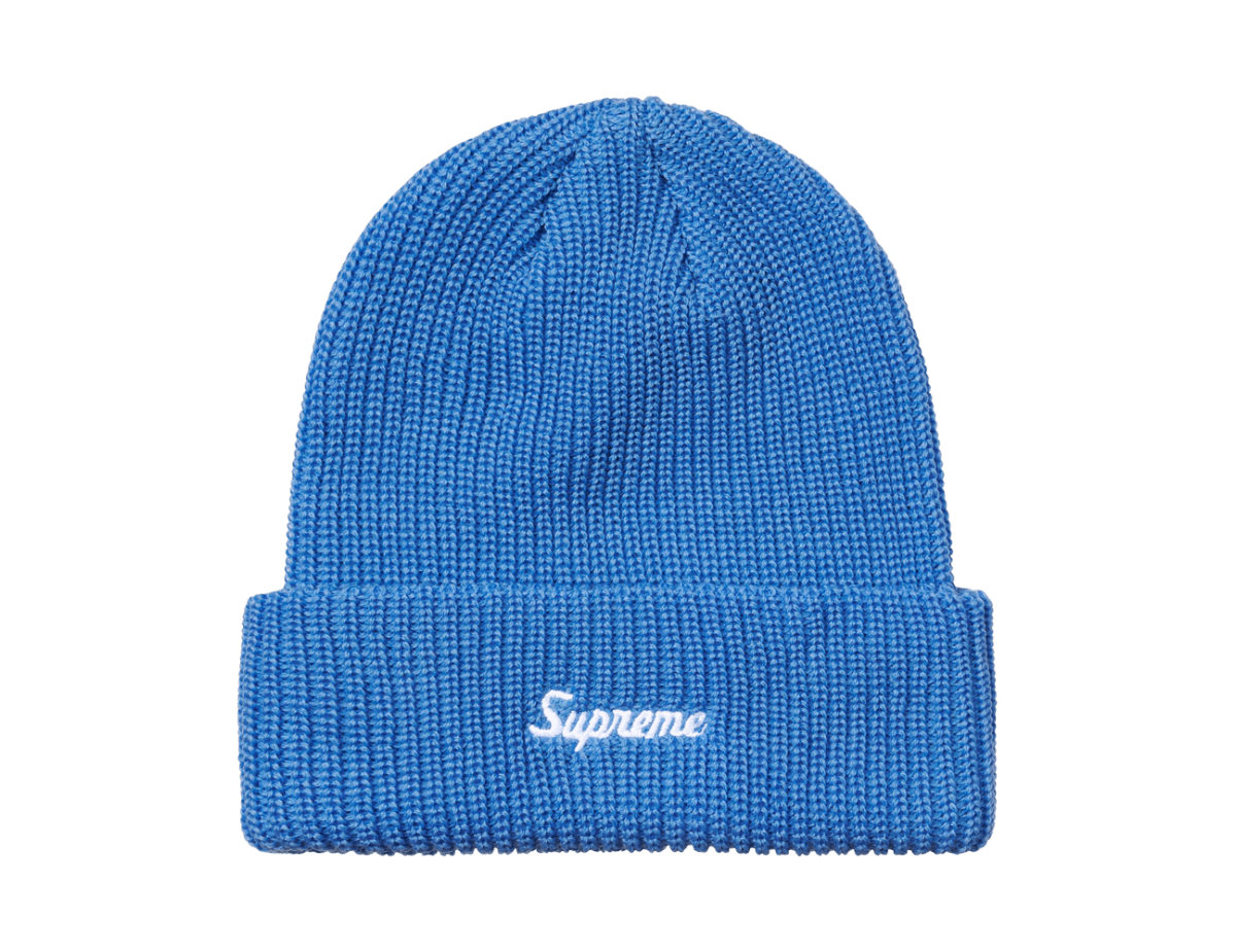 Supreme Loose Gauge Beanie 'Blue'