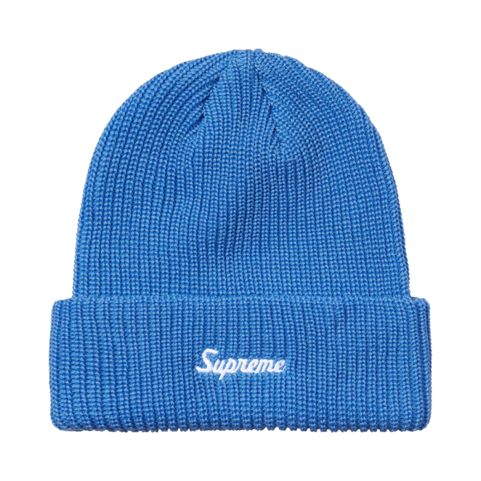 Supreme Loose Gauge Beanie 'Blue'