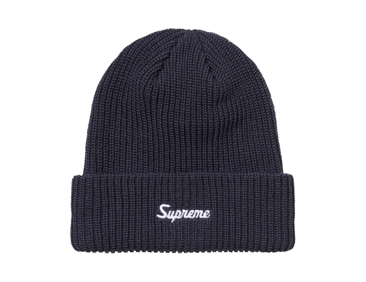 Supreme Loose Gauge Beanie 'Navy'