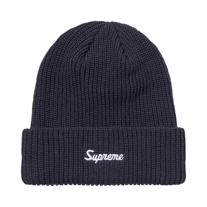 Supreme Loose Gauge Beanie 'Navy'