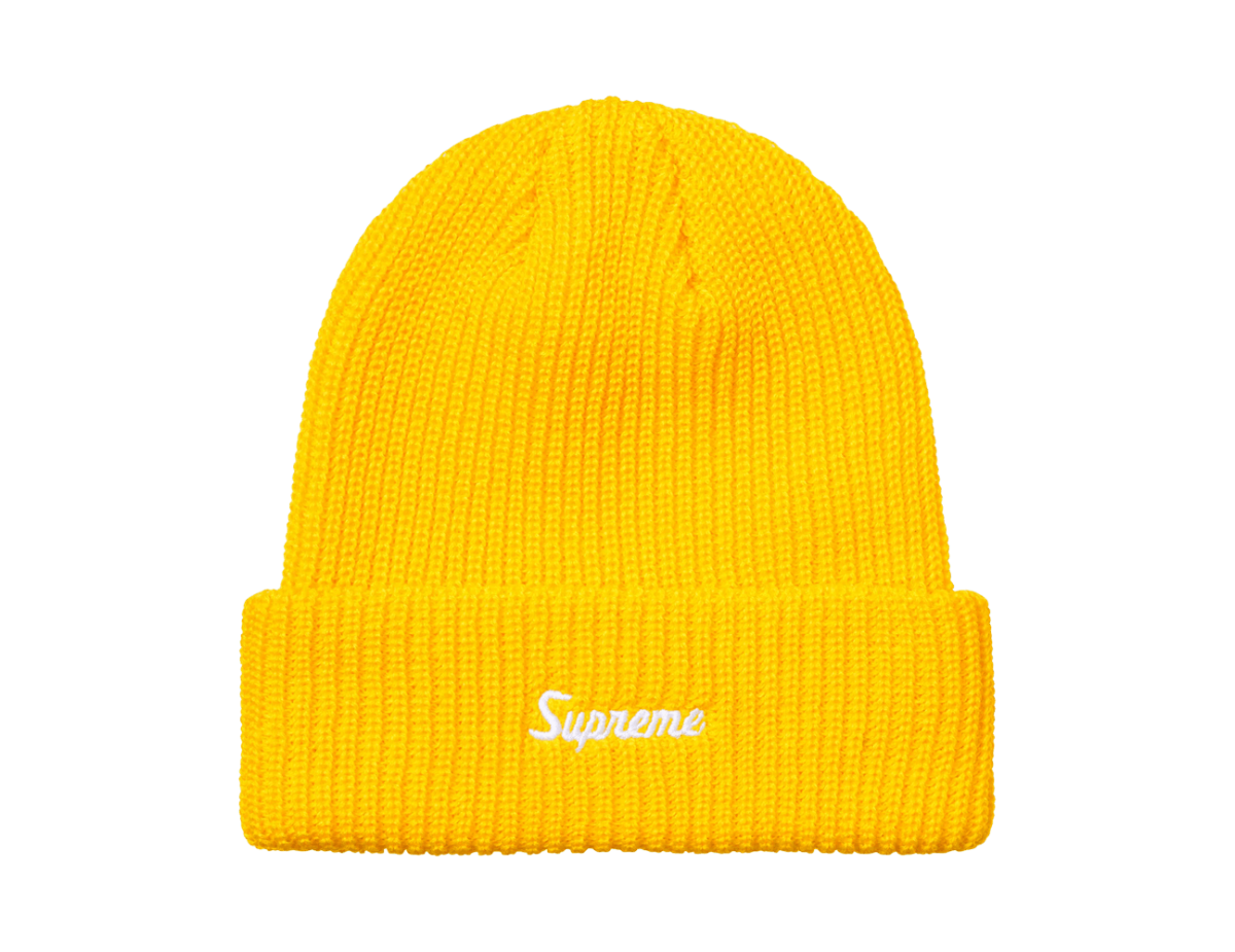 Supreme Loose Gauge Beanie 'Yellow'