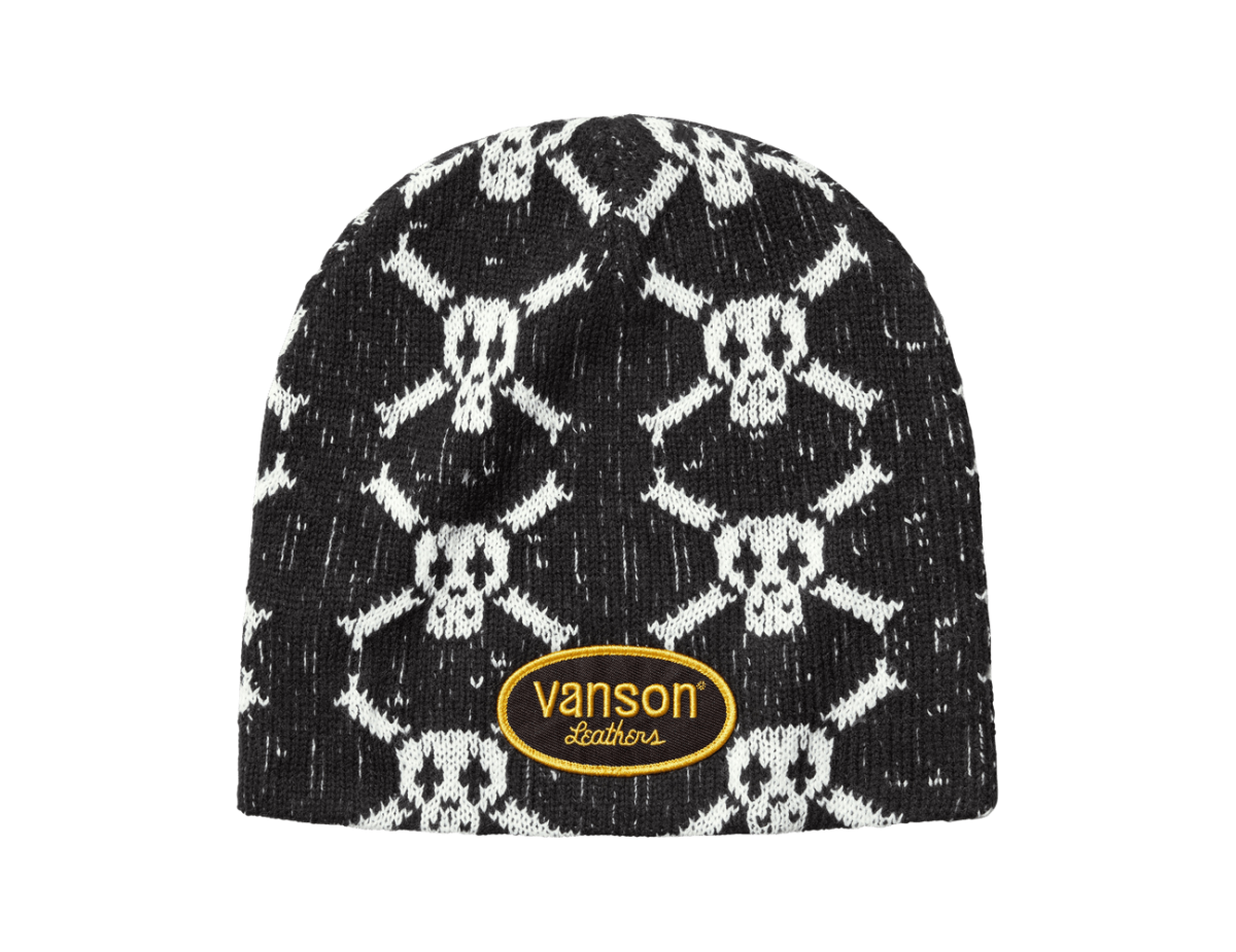 Supreme x Vanson Leathers Skull Beanie 'Black' Supreme x Vanson Leathers Skull Beanie 'Black'