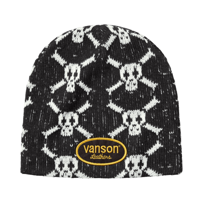 Supreme x Vanson Leathers Skull Beanie 'Black'