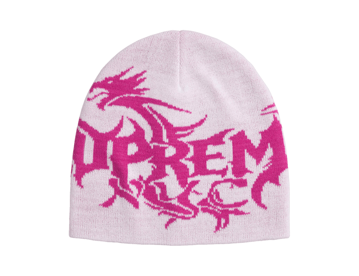 Supreme Dragon Beanie 'White'
