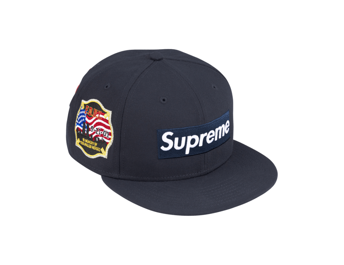 Supreme x Fdny Box Logo New Era 'Navy'