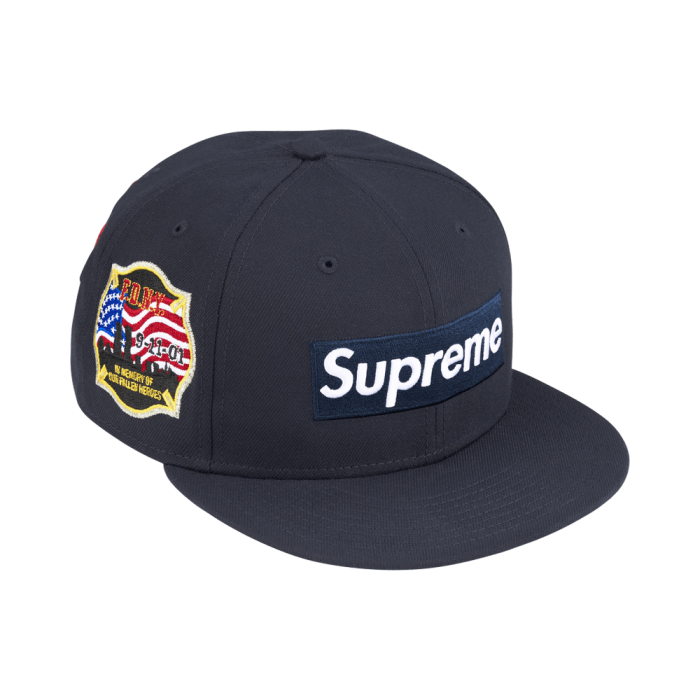 Supreme x Fdny Box Logo New Era 'Navy'