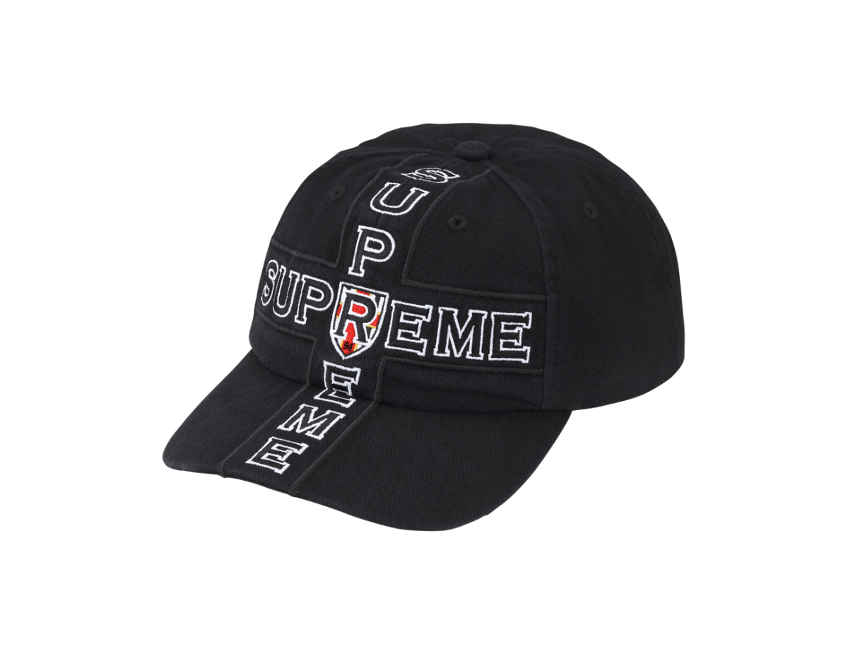 Supreme Cross 6-Panel 'Black'