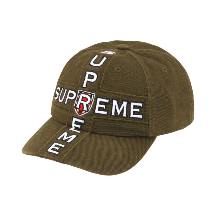 Supreme Cross 6-Panel 'Olive' Supreme Cross 6-Panel 'Olive'