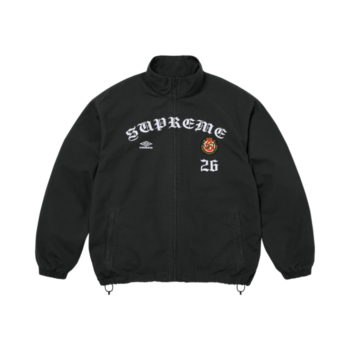 Supreme x Umbro Cotton Ripstop Track Jacket 'Black' Supreme x Umbro Cotton Ripstop Track Jacket 'Black'