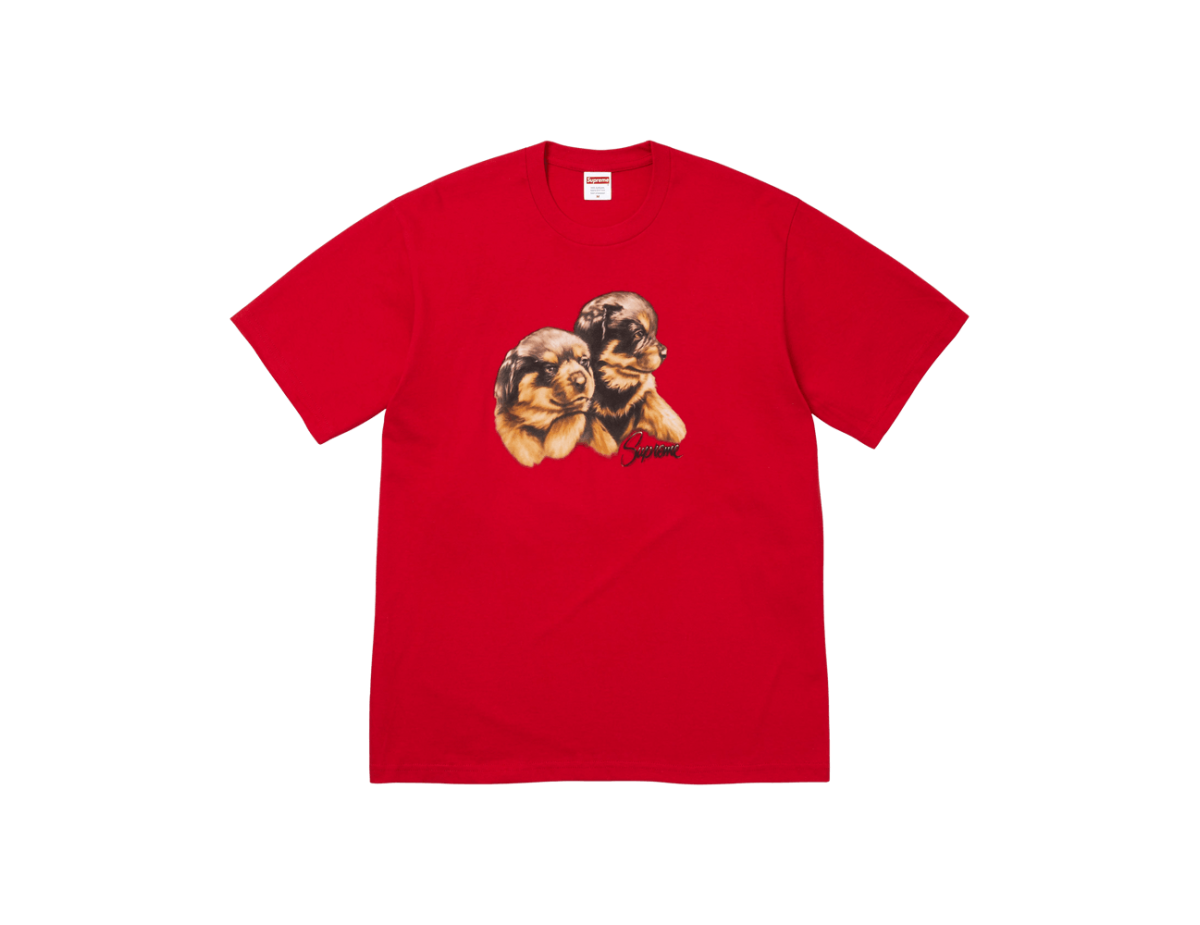 Supreme Puppies Tee 'Red'