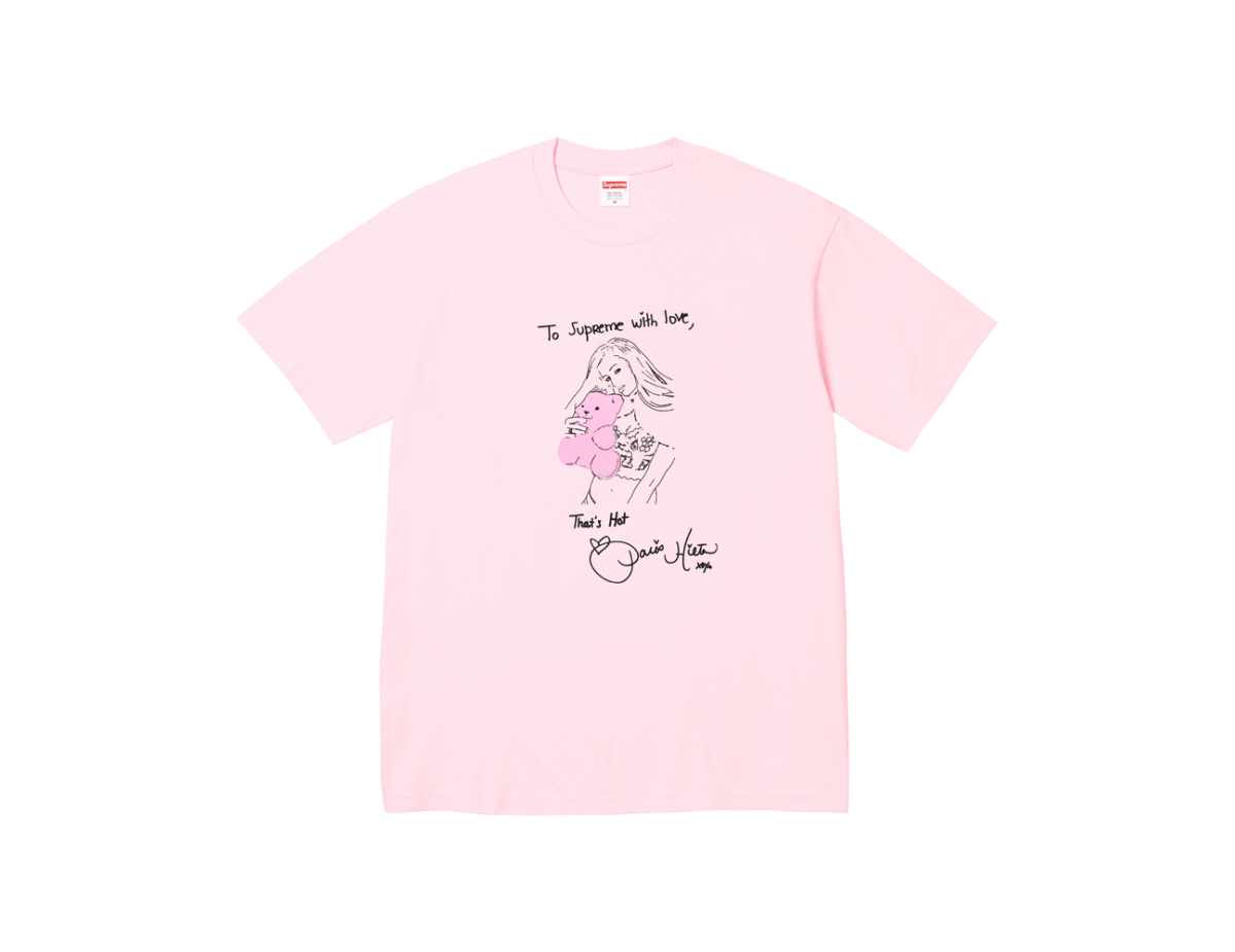 Supreme Paris Tee 'Light Pink'