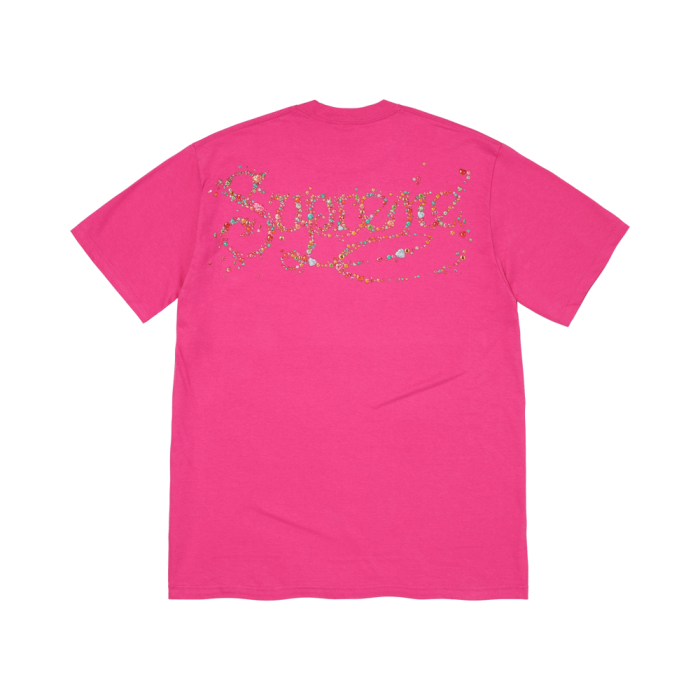 Supreme Gems Tee 'Fuchsia'