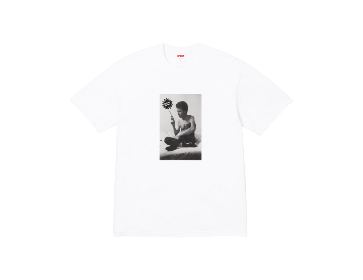 Supreme x Larry Clark Gun Tee 'White'