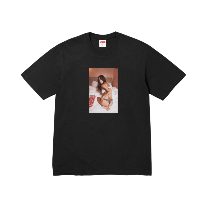 Supreme x Larry Clark Neighbor Tee 'Black' Supreme x Larry Clark Neighbor Tee 'Black'