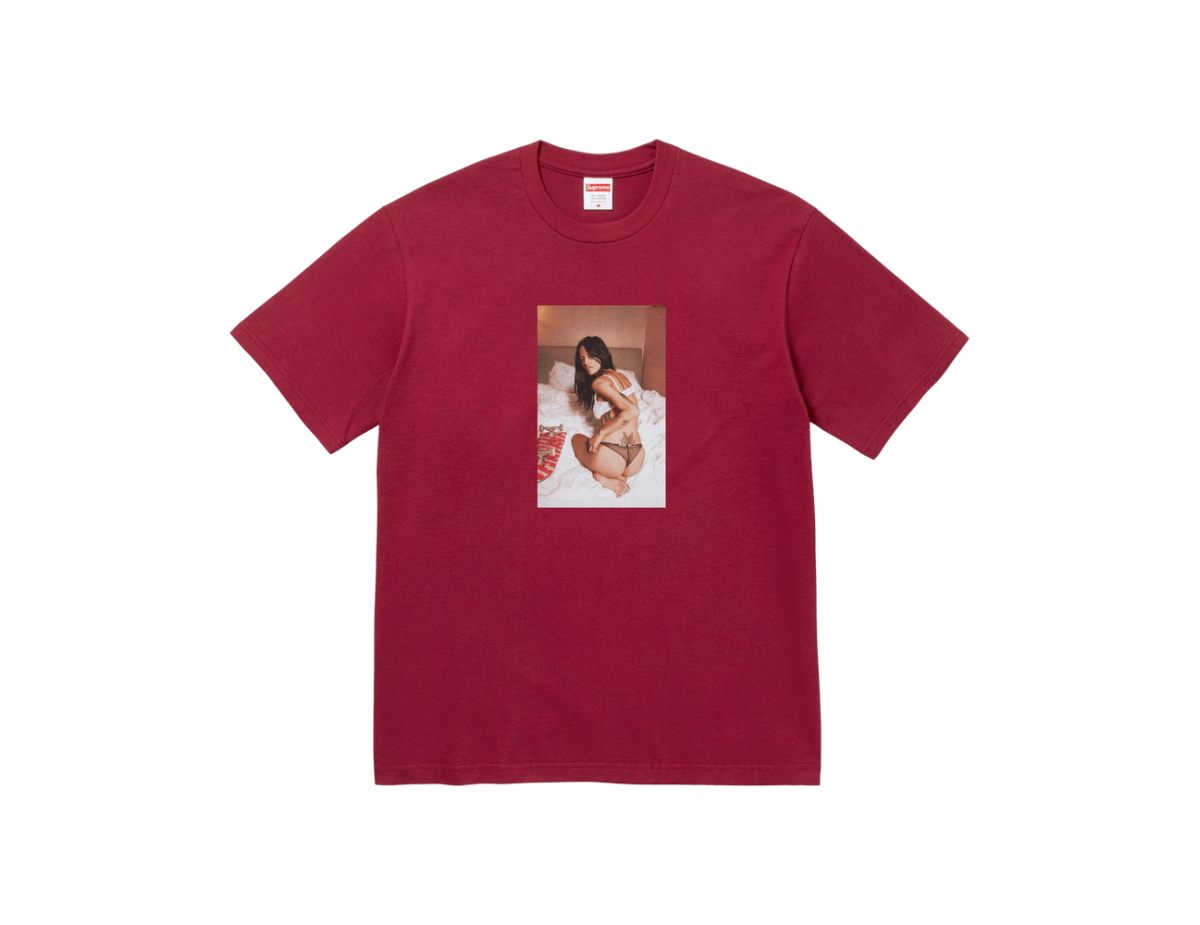 Supreme x Larry Clark Neighbor Tee 'Cardinal'