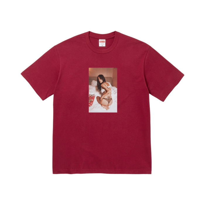 Supreme x Larry Clark Neighbor Tee 'Cardinal'