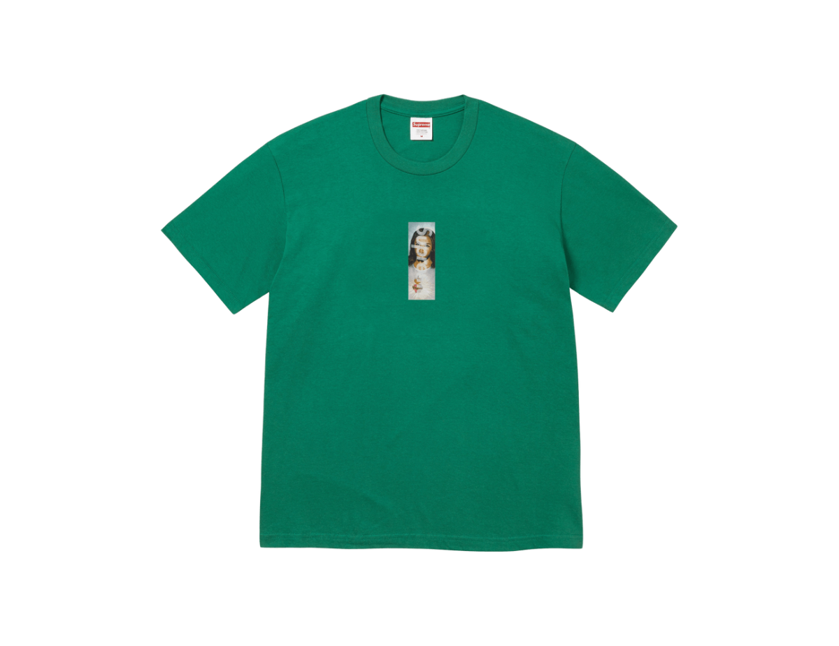 Supreme Prayer Card Box Logo Tee 'Light Pine'