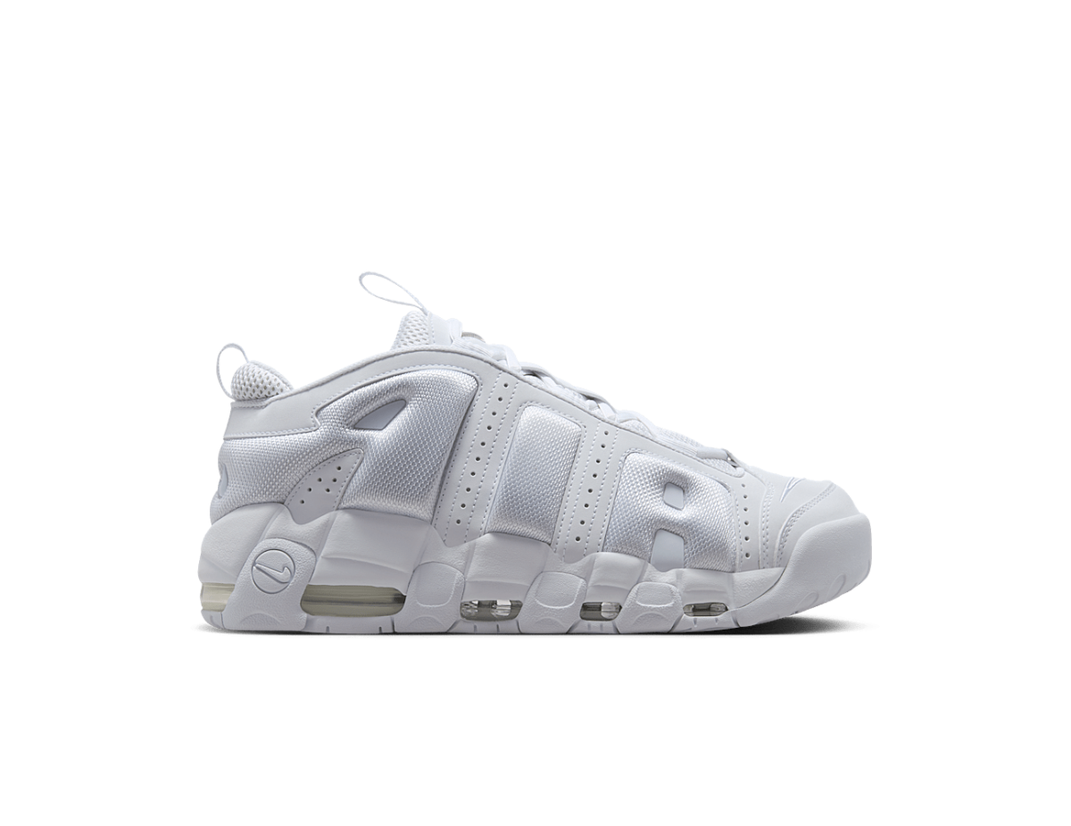 Nike Air More Uptempo Low Triple White Nike Air More Uptempo Low Triple White
