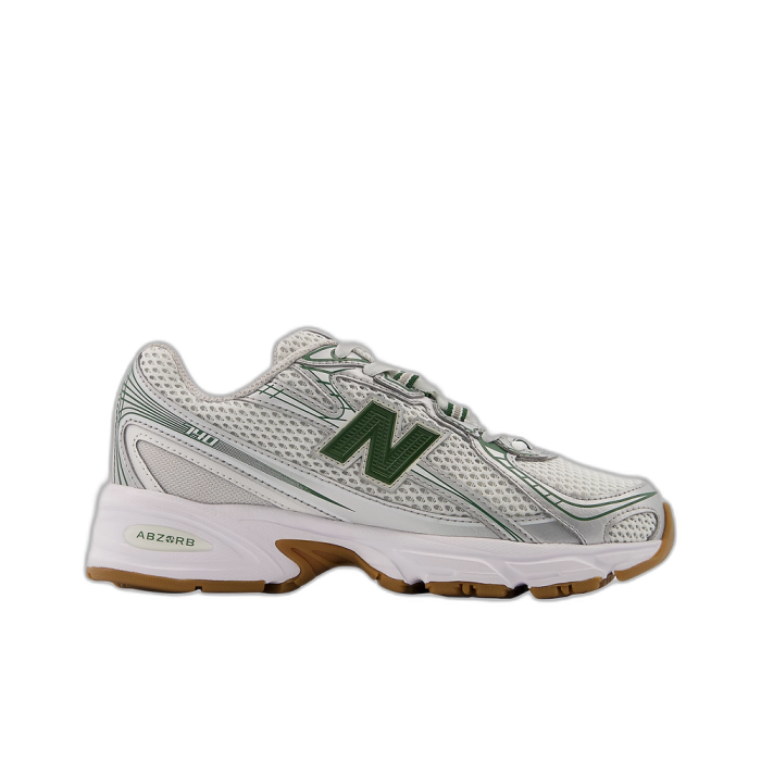 New Balance 740 Silver Metalic Dark Alpine Green (GS)