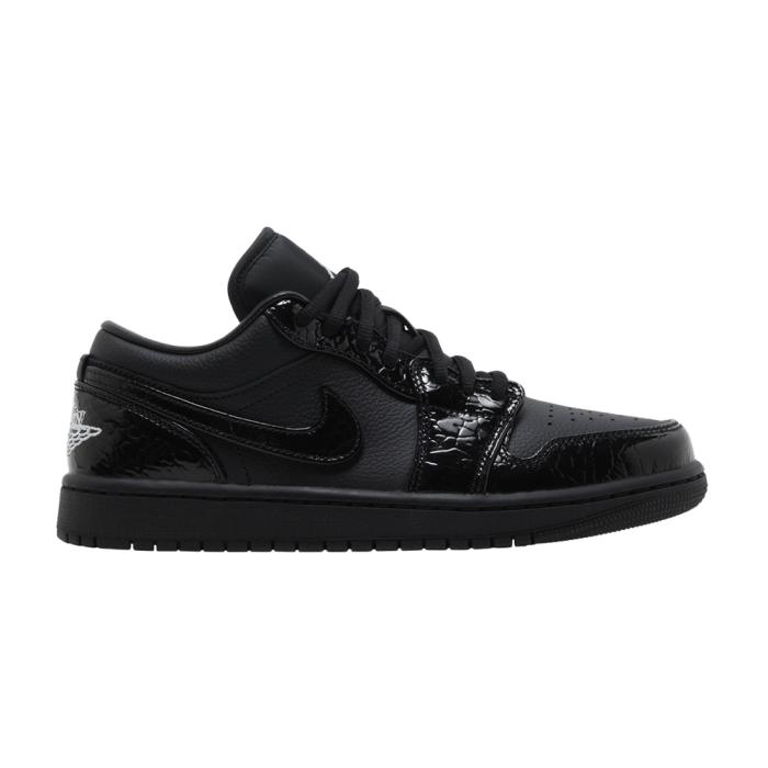 Jordan 1 Low SE Patent Elephant Black (Women's) Jordan 1 Low SE Patent Elephant Black (Women's)