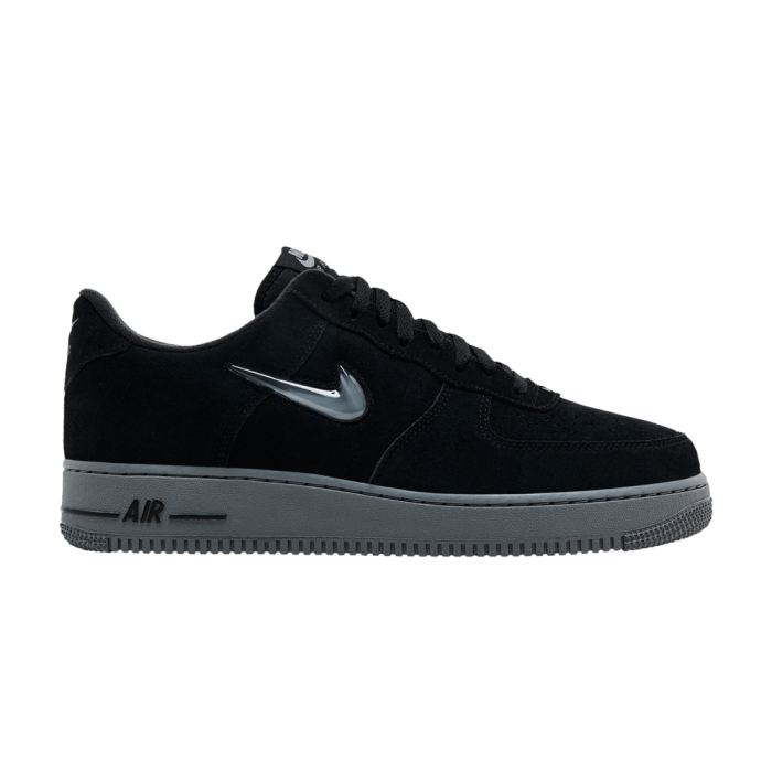 Nike Air Force 1 Low '07 Jewel Black Cool Grey Nike Air Force 1 Low '07 Jewel Black Cool Grey