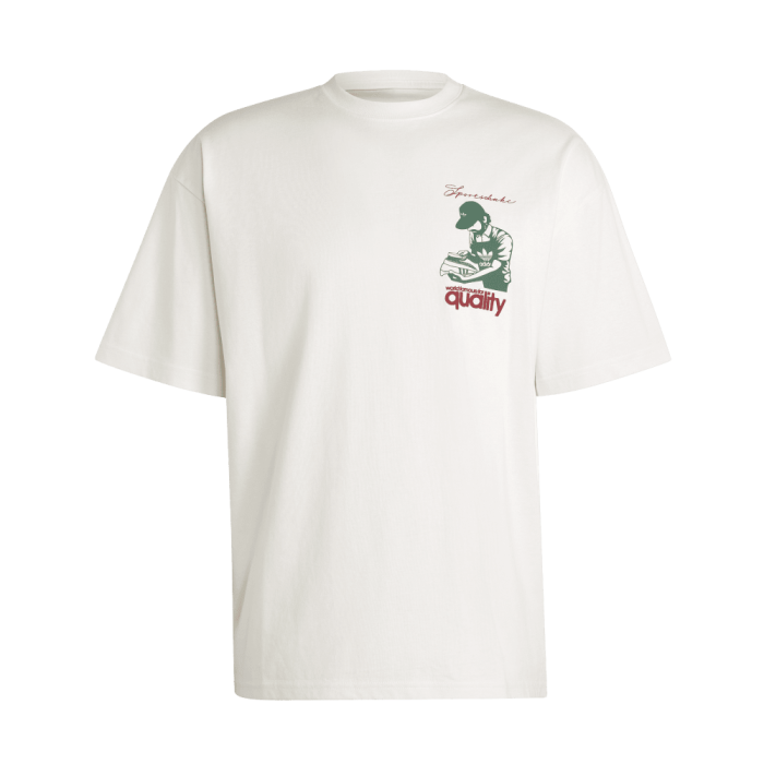 adidas Quality Tee Cloud White