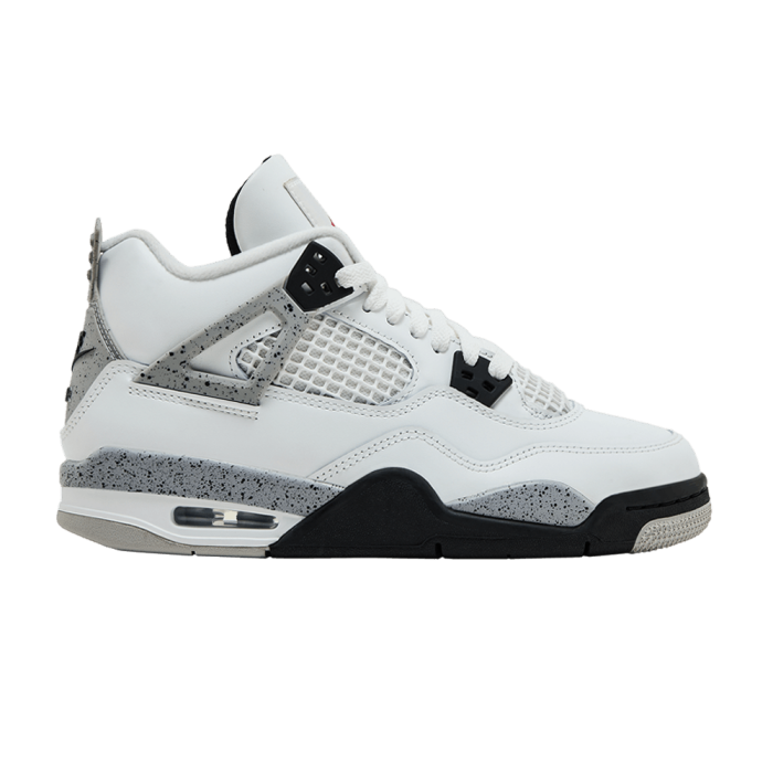 Jordan 4 Retro White Cement (2025) (GS) Jordan 4 Retro White Cement (2025) (GS)