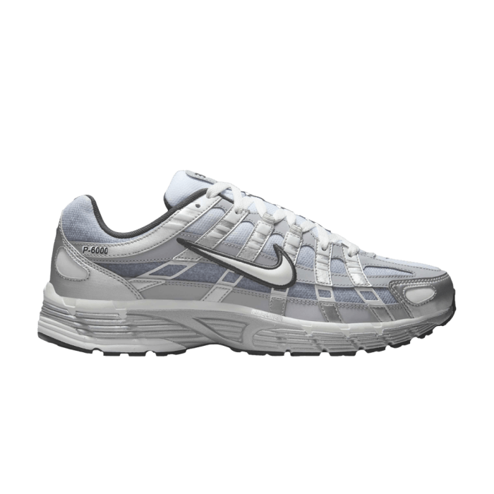 Nike P-6000 Metallic Silver Summit White-Wolf Grey Nike P-6000 Metallic Silver Summit White-Wolf Grey