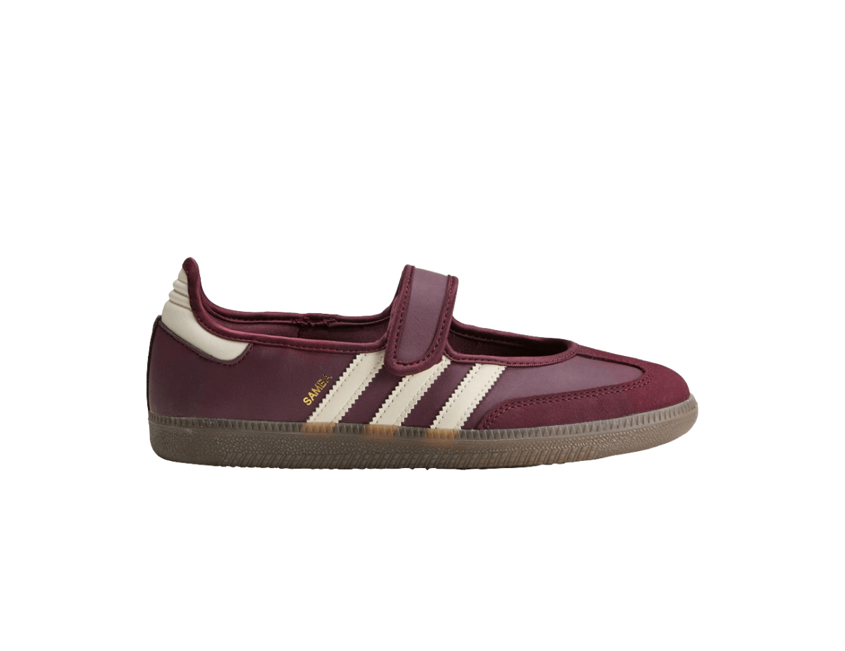 adidas Samba Jane Maroon Cream White (Women's) adidas Samba Jane Maroon Cream White (Women's)