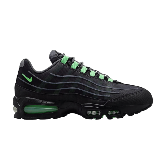 Nike Air Max 95 Big Bubble Iron Grey Illusion Green Nike Air Max 95 Big Bubble Iron Grey Illusion Green