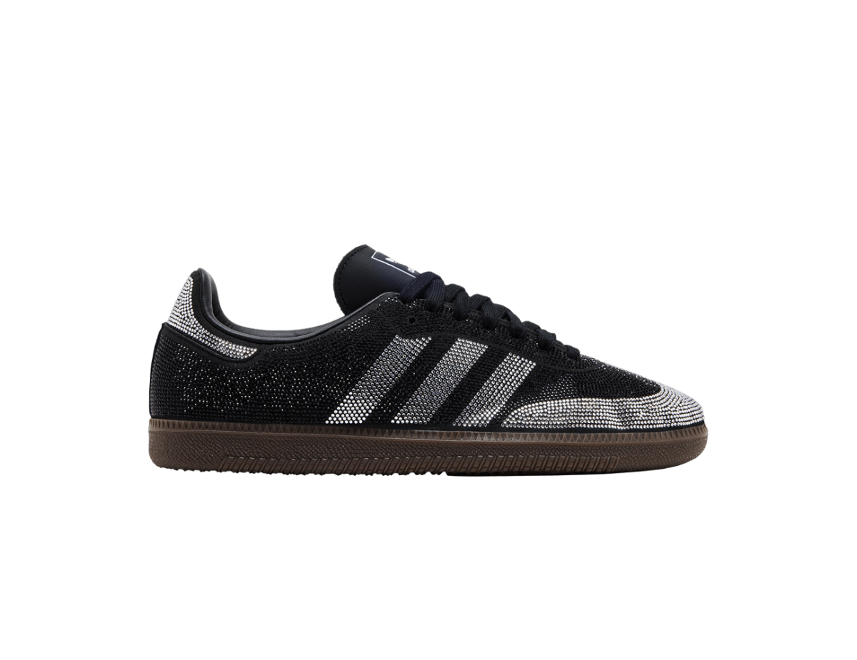 adidas Samba OG Rhinestone Black Silver (Women's)