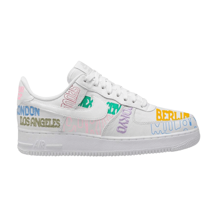 Nike Air Force 1 Low World Tour White Nike Air Force 1 Low World Tour White