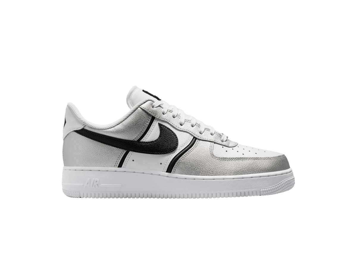 Nike Air Force 1 Low '07 LV8 Metallic Silver White Black