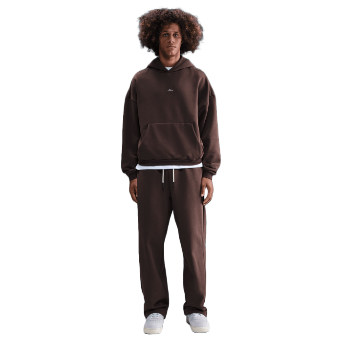 Nike Standard Issue Brushed Pullover Hoodie Baroque Brown