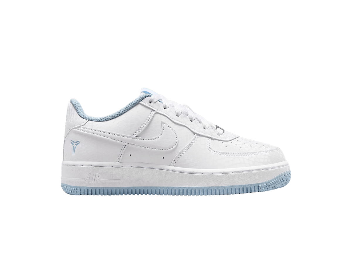 Nike Air Force 1 Low Kobe Bryant Forever White Armory Blue (GS) Nike Air Force 1 Low Kobe Bryant Forever White Armory Blue (GS)