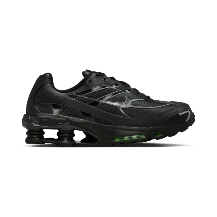 Nike Shox Ride 2 Black Cool Grey Silver Nike Shox Ride 2 Black Cool Grey Silver