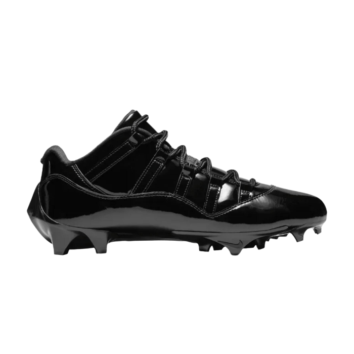 Jordan 11 Low TD Cleat Patent Black