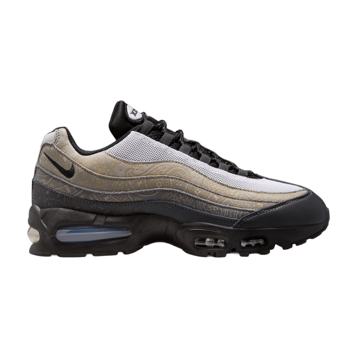 Nike Air Max 95 Big Bubble Laser Paisley Graphite