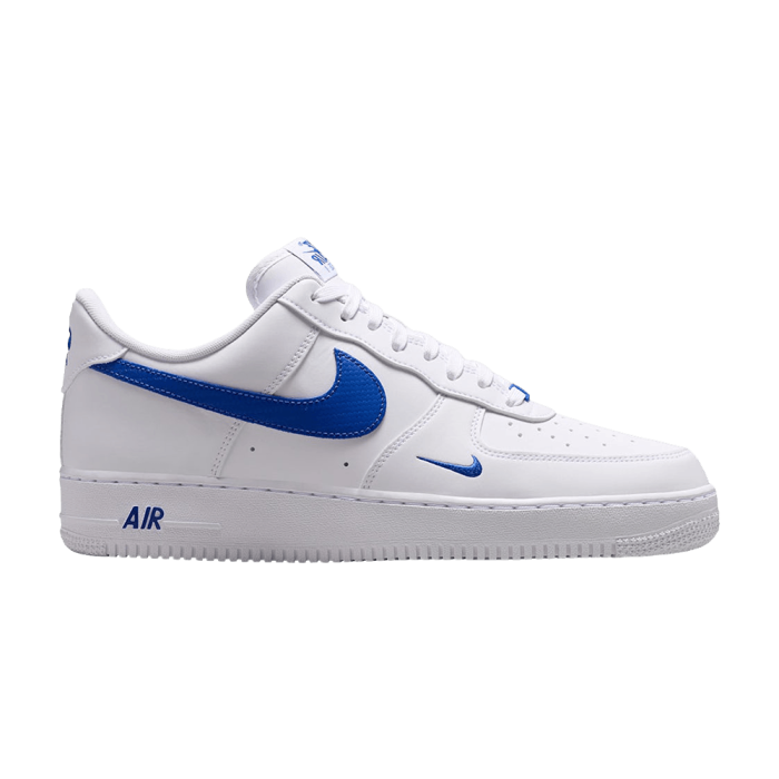 Nike Air Force 1 Low '07 Carbon Fiber Swoosh White Game Royal Nike Air Force 1 Low '07 Carbon Fiber Swoosh White Game Royal