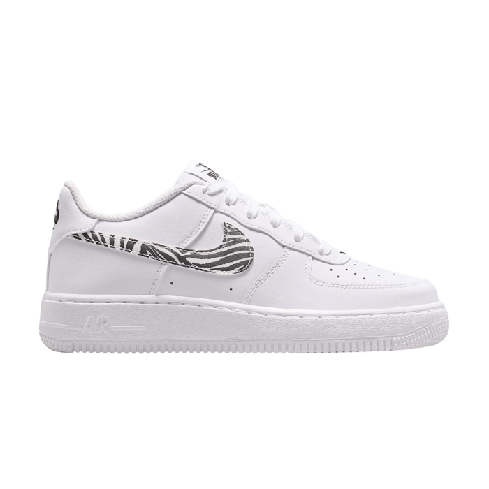 Nike Air Force 1 'GS 'Zebra Swoosh' Nike Air Force 1 'GS 'Zebra Swoosh'