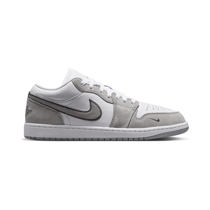 Jordan 1 Low White Iron Grey