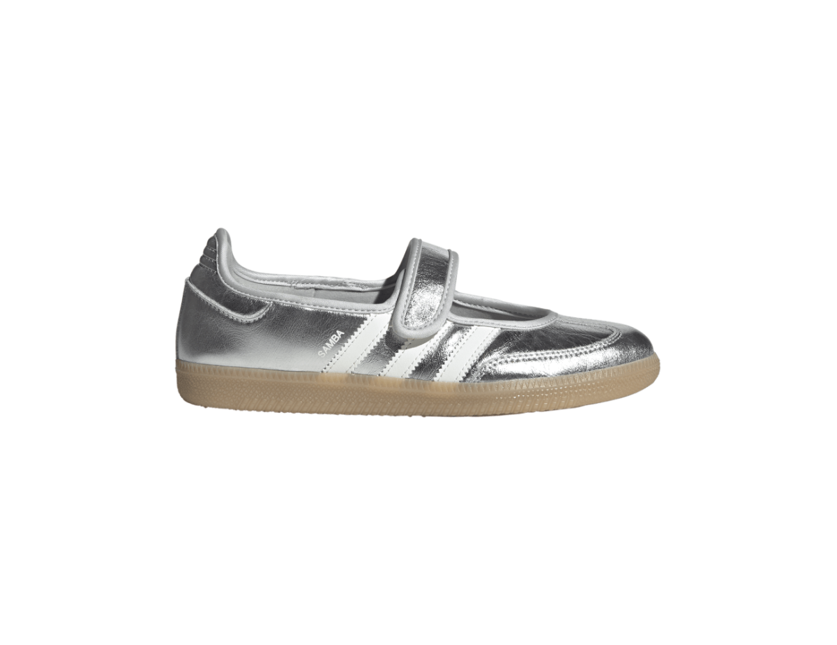 adidas Samba Jane Silver Metallic Off White (Women's)