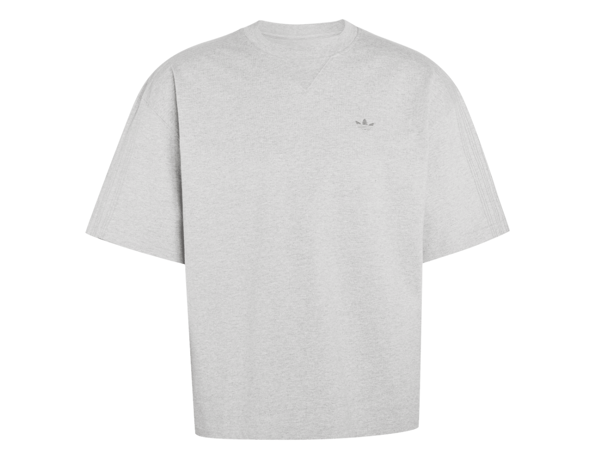 adidas Premium Essentials T-Shirt Medium Grey Heather