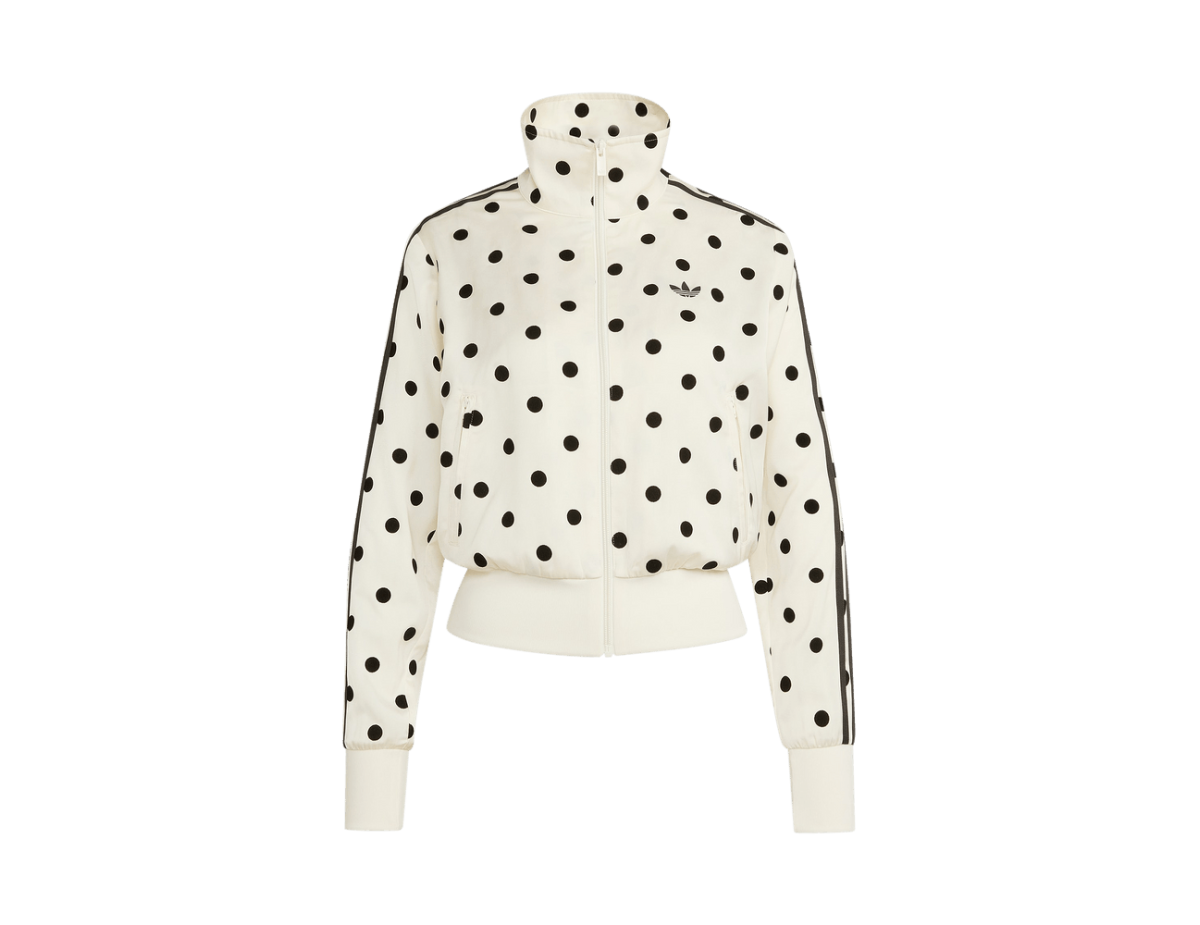Adidas Satin Polka Dots TT Track Top 'Off White'